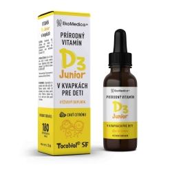 EkoMedica Přírodní VITAMIN D3 Junior v kapkách