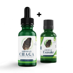 Chaga sibířská 50ml & Siberian Extrakt 50ml