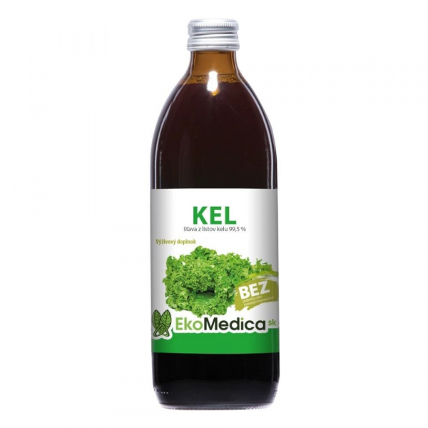 EkoMedica Kapusta kadeřavá šťáva 500 ml