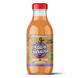 EkoMedice šťáva Jablko + Citron + Levandule 300 ml